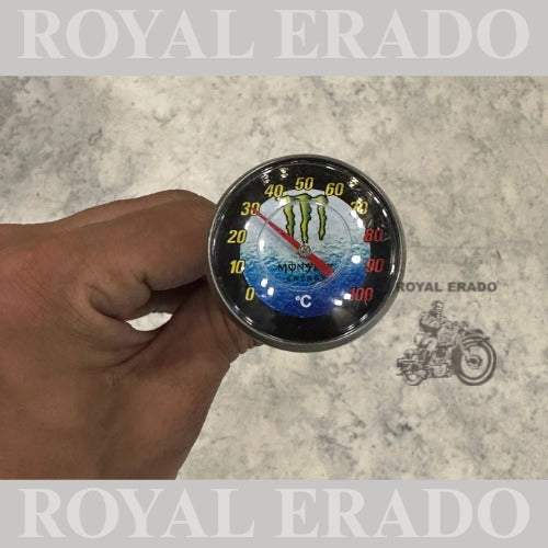 Oil gauge show temperature as bike heats up for Royal Enfield Classic Electra Standard from 2012 to 2020 model