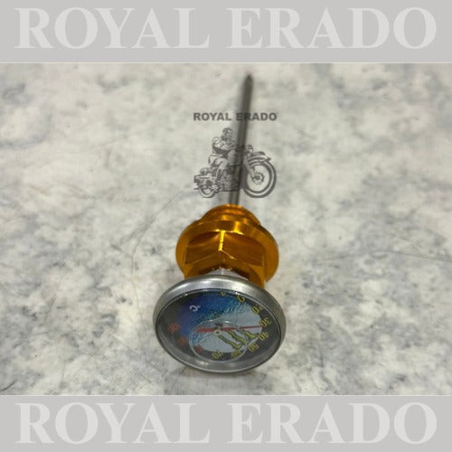 Oil gauge show temperature as bike heats up for Royal Enfield Classic Electra Standard from 2012 to 2020 model