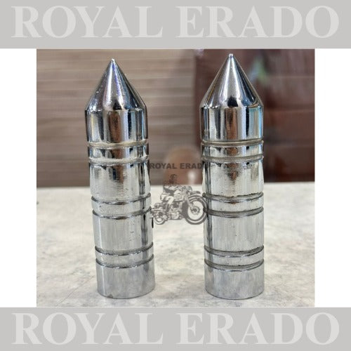 Royal Enfield footrest in chrome