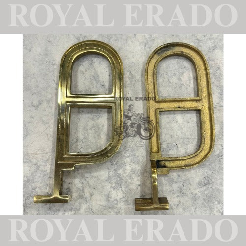 Royal Enfield Classic 2012 to 2020 rear ladies footrest in brass