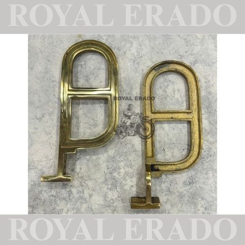 Royal Enfield Classic 2012 to 2020 rear ladies footrest in brass