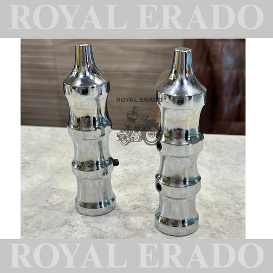 Royal Enfield footrest in chrome