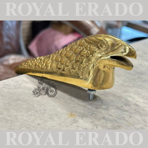 Royal Enfield Classic Electra Standard Battalion Hunter Meteor front mudguard brass eagle
