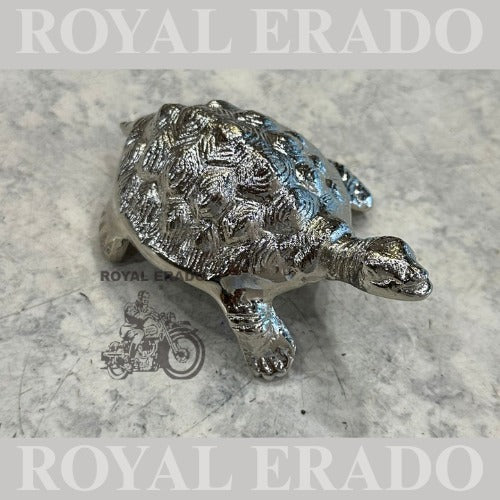 Good lunch charm turtle in chrome show peace home decoration