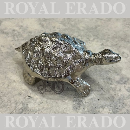 Good lunch charm turtle in chrome show peace home decoration