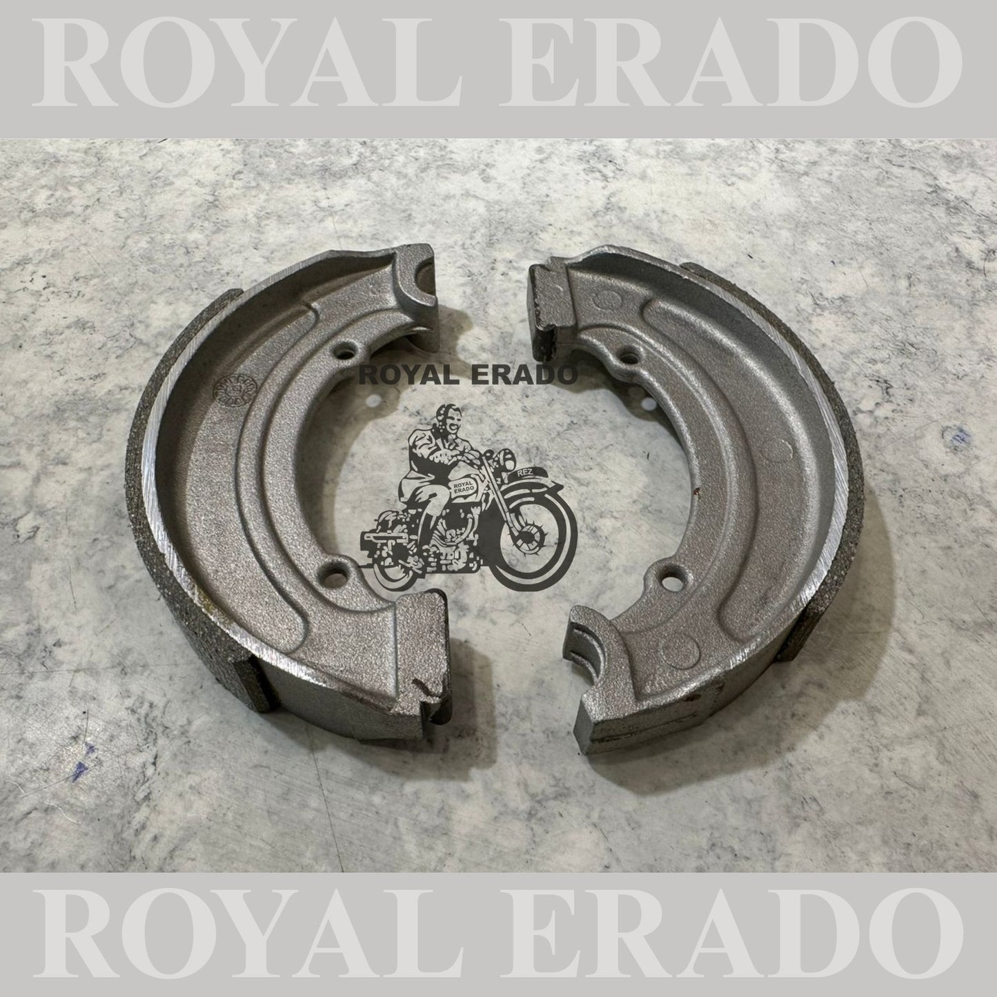 Royal Enfield classic Electra standard rear brake shoe.