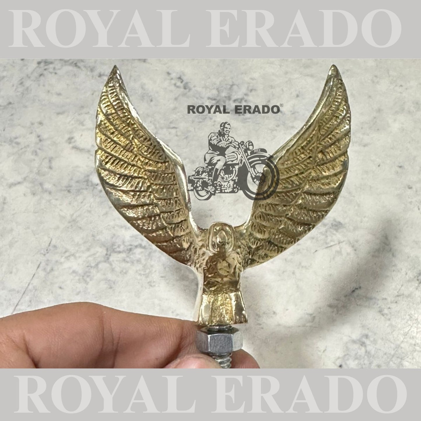 Royal enfield reborn classic elecrra standard battalion  meteor 350 , super meteor 650 , hunter 350  Front mudguard eagle monogram