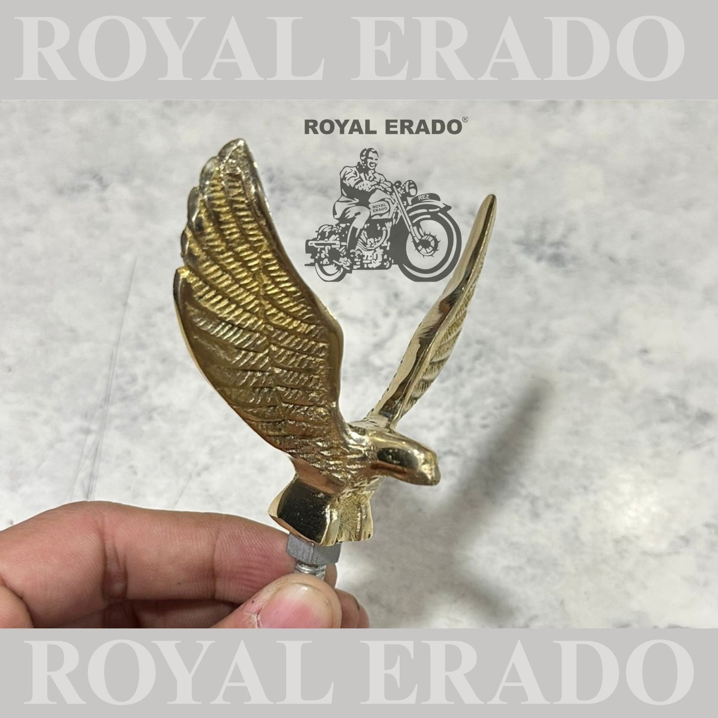 Royal enfield reborn classic elecrra standard battalion  meteor 350 , super meteor 650 , hunter 350  Front mudguard eagle monogram