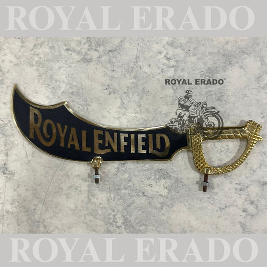 Royal Enfield Reborn Classic Electra Standard Battalion Meteor 350 , Super Meteor 650 , Hunter 350&nbsp; Front mudguard number plate