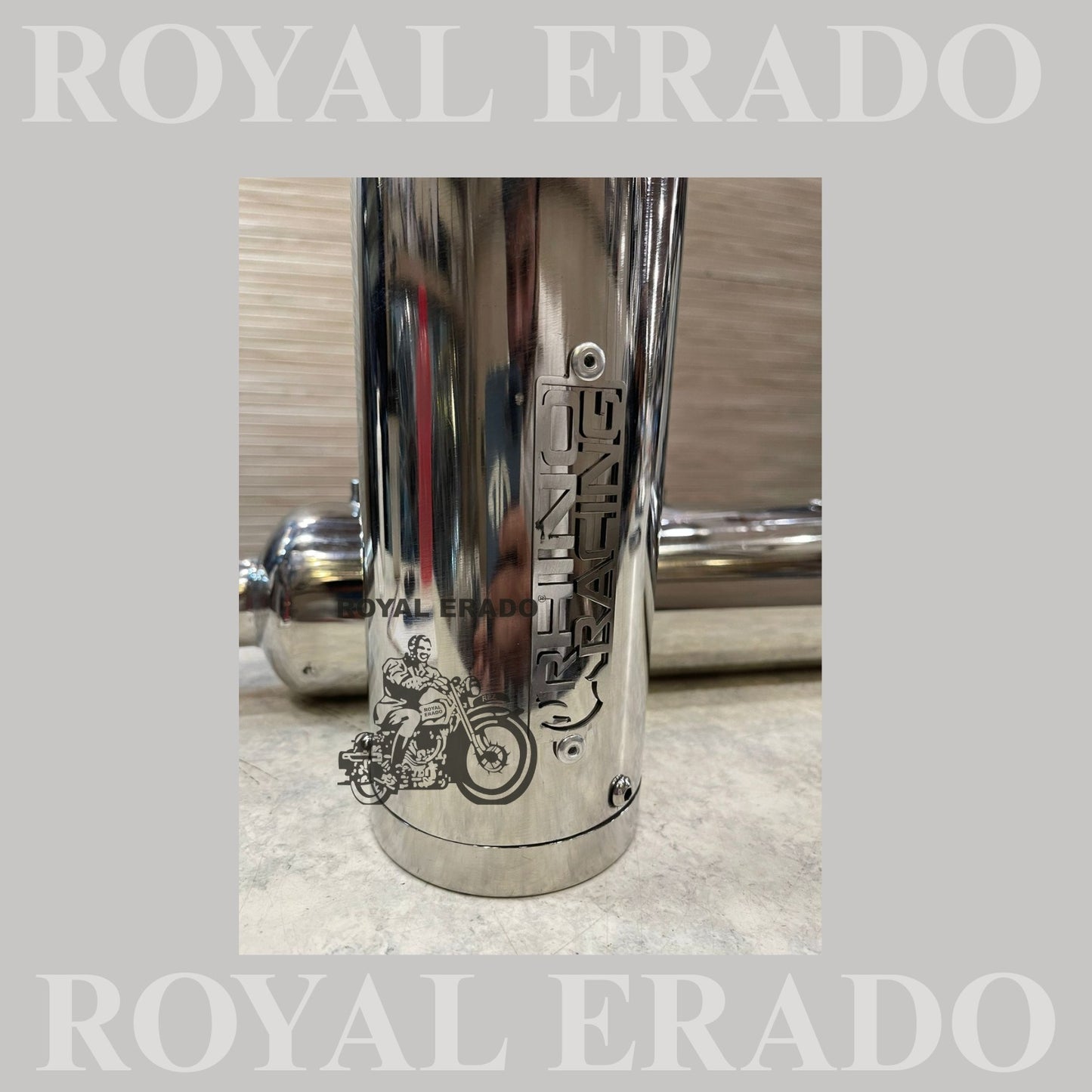 Rhino Racing high performance exhaust for Royal Enfield Super Meteor 650
