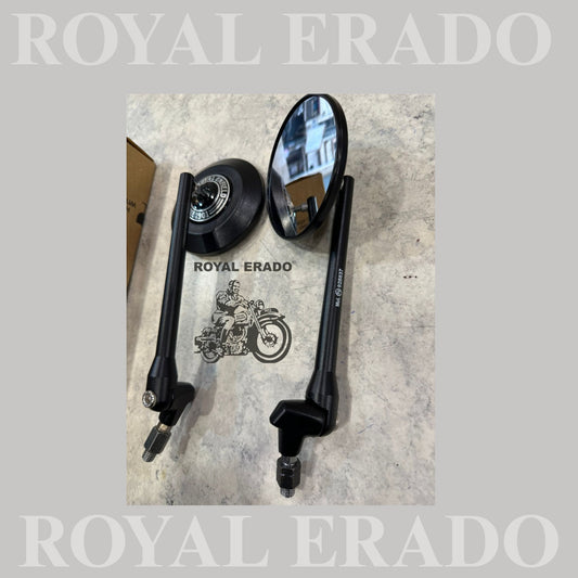 Royal Enfield touring mirror in black for Reborn Classic 350 Standard Battalion Hunter 350 Meteor 350 Vintage g2 1962 old model