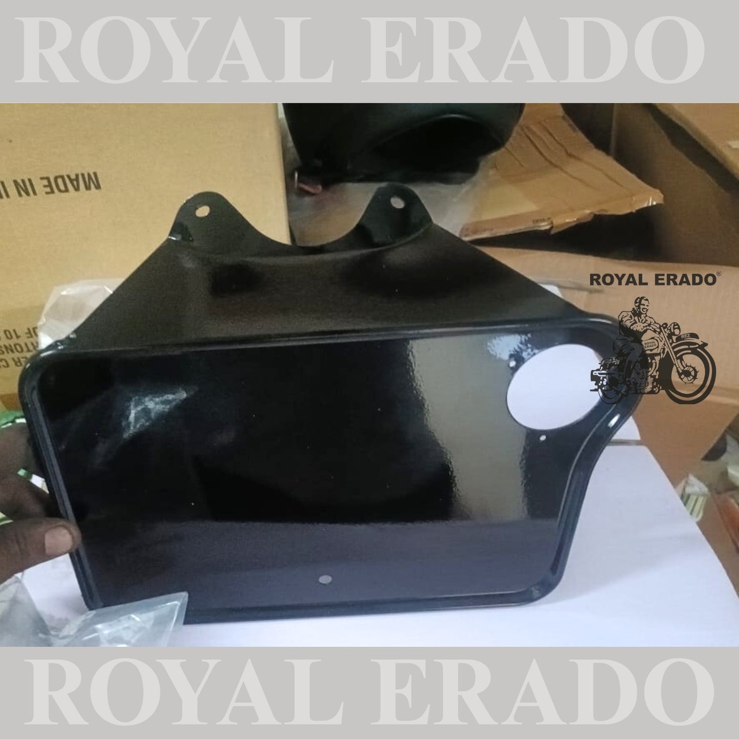 Number plate black for old model vintage Royal Enfield 1962 g2 model