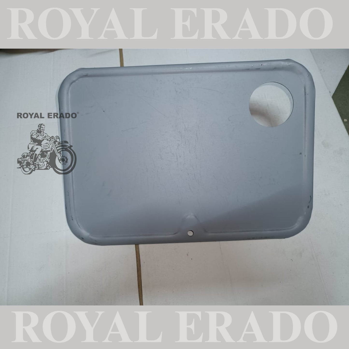 Number plate white old model vintage Royal Enfield 1962 g2 model