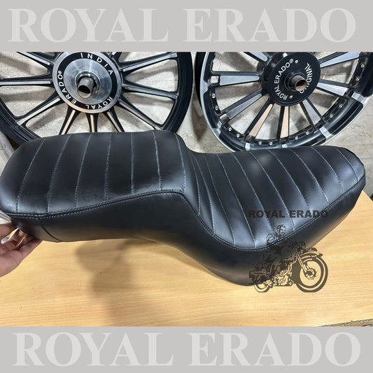 Royal Enfield Standard Battalion Reborn Classic Electra Standard single seat comfortable in black