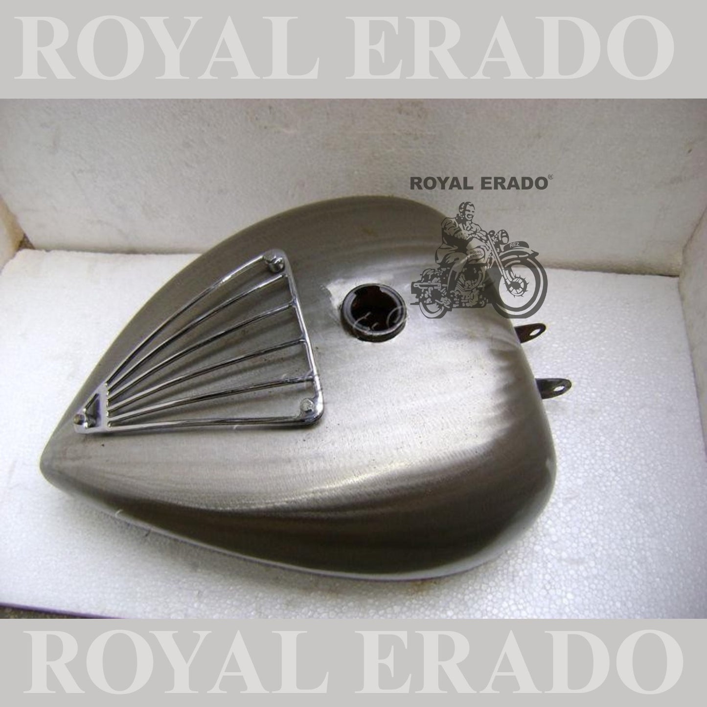 Royal Enfield Classic Electra Standard v shape tank with grill chopper Harley style