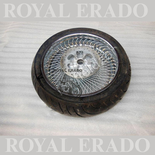 Royal Enfield rear broad Multi spoke wheel rim with 200 number And disc