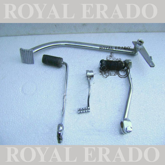 Royal Enfield old model 4 gear Standard brake pedal gear lever kick lever and neutral lever