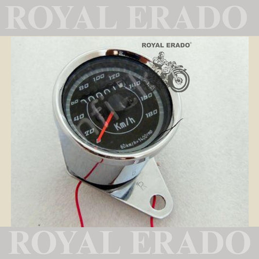 Royal Enfield small speedometer for chopper bobber Harley 883 style modification