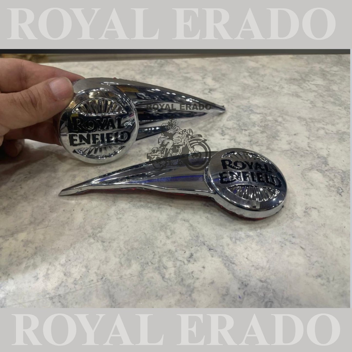 Royal Enfield Super Meteor 650cc monogram sticker