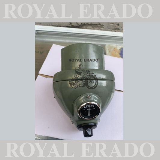 Royal Enfield blackout style vintage g2 model vintage old style headlight
