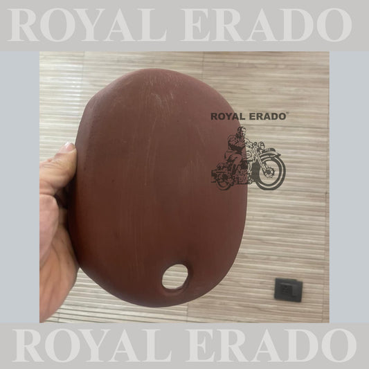 Oval cover for battery box for royal Enfield Classic Electra and Standard