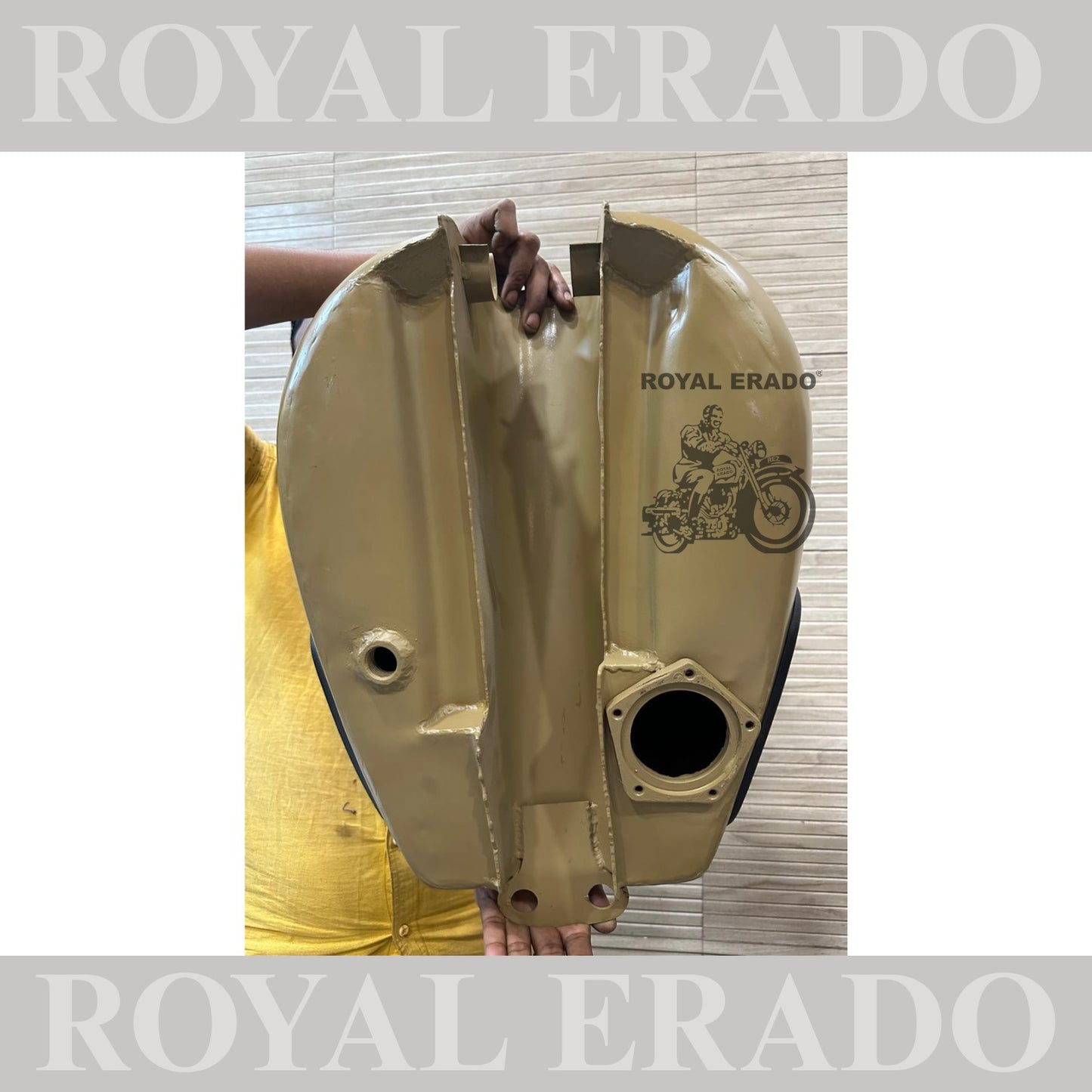 Royal Enfield desert storm Classic 500cc tank with reserve option fuel injector