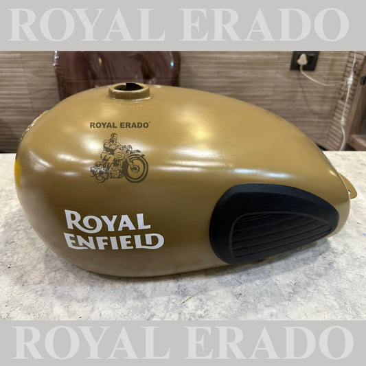 Royal Enfield desert storm Classic 500cc tank with reserve option fuel injector