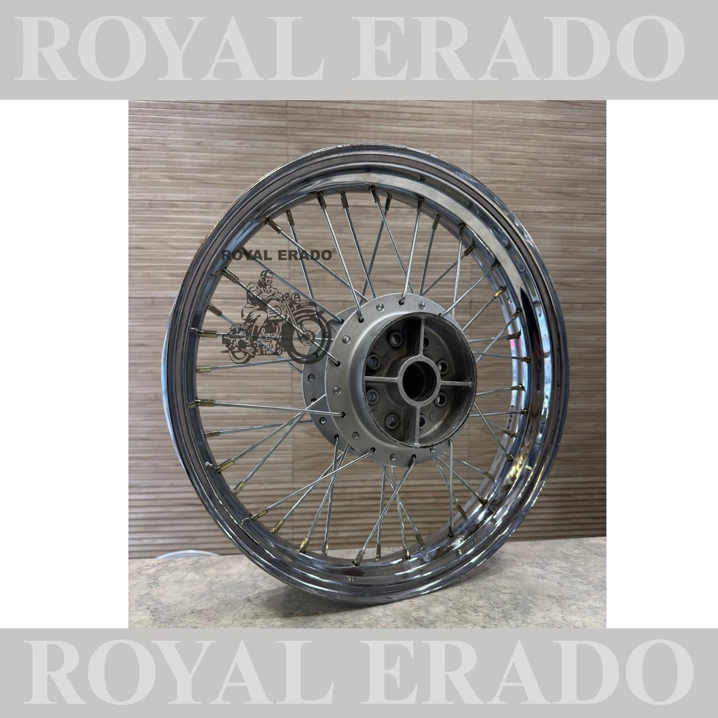 Royal Enfield rear wheel 17” for rear tire up to 140 number for Classic Electra or Standard