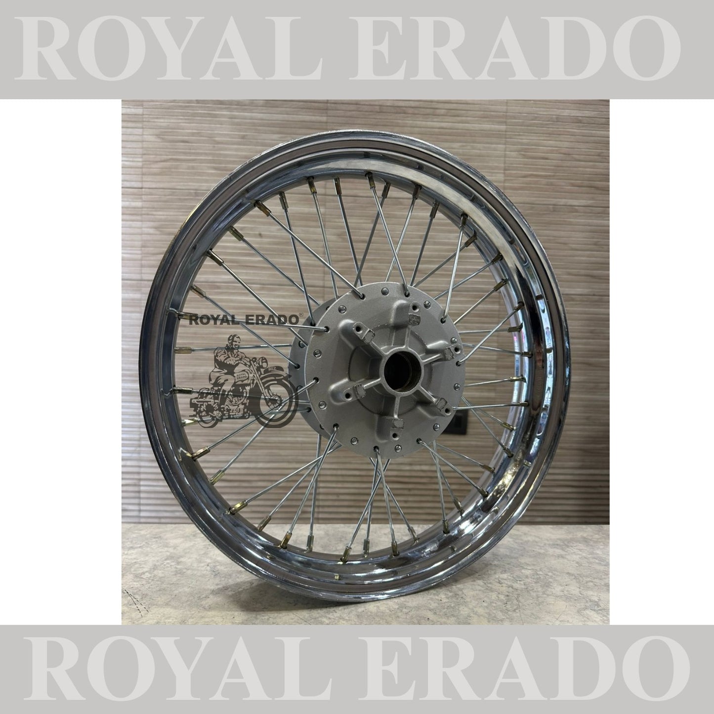 Royal Enfield rear wheel 17” for rear tire up to 140 number for Classic Electra or Standard
