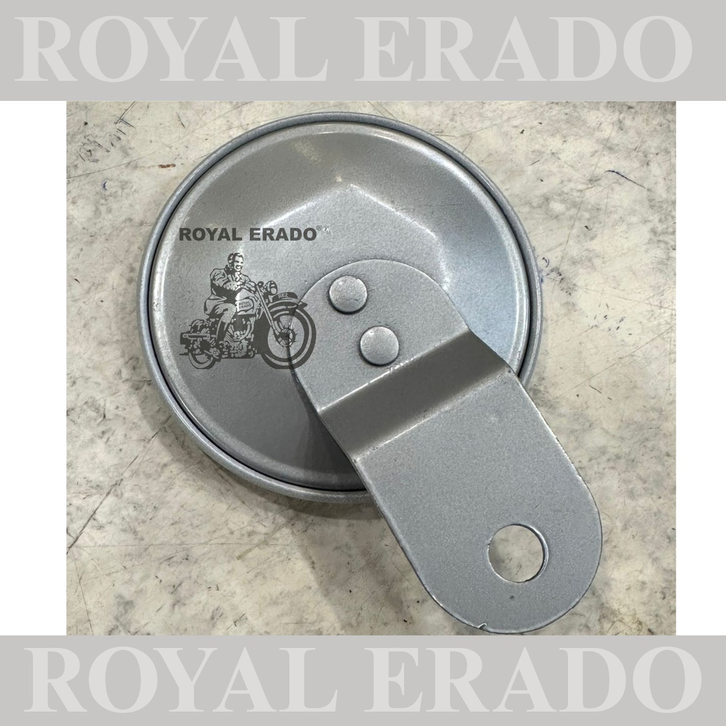 Royal Enfield token holder Enfield written in silver for Royal Enfield vintage 1962 old model g2 , Classic Electra and Standard Battalion
