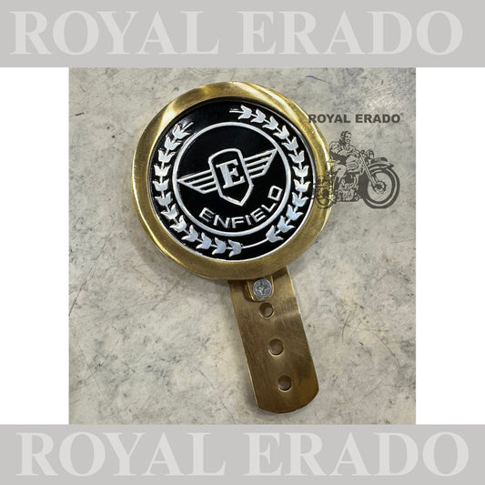 Royal Enfield token holder made like a gun logo in silver for Royal Enfield vintage 1962 old model g2 , Classic Electra and Standard Battalion