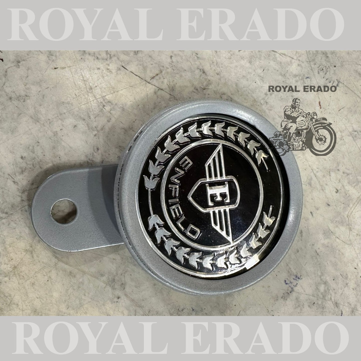 Royal Enfield token holder Enfield written in silver for Royal Enfield vintage 1962 old model g2 , Classic Electra and Standard Battalion