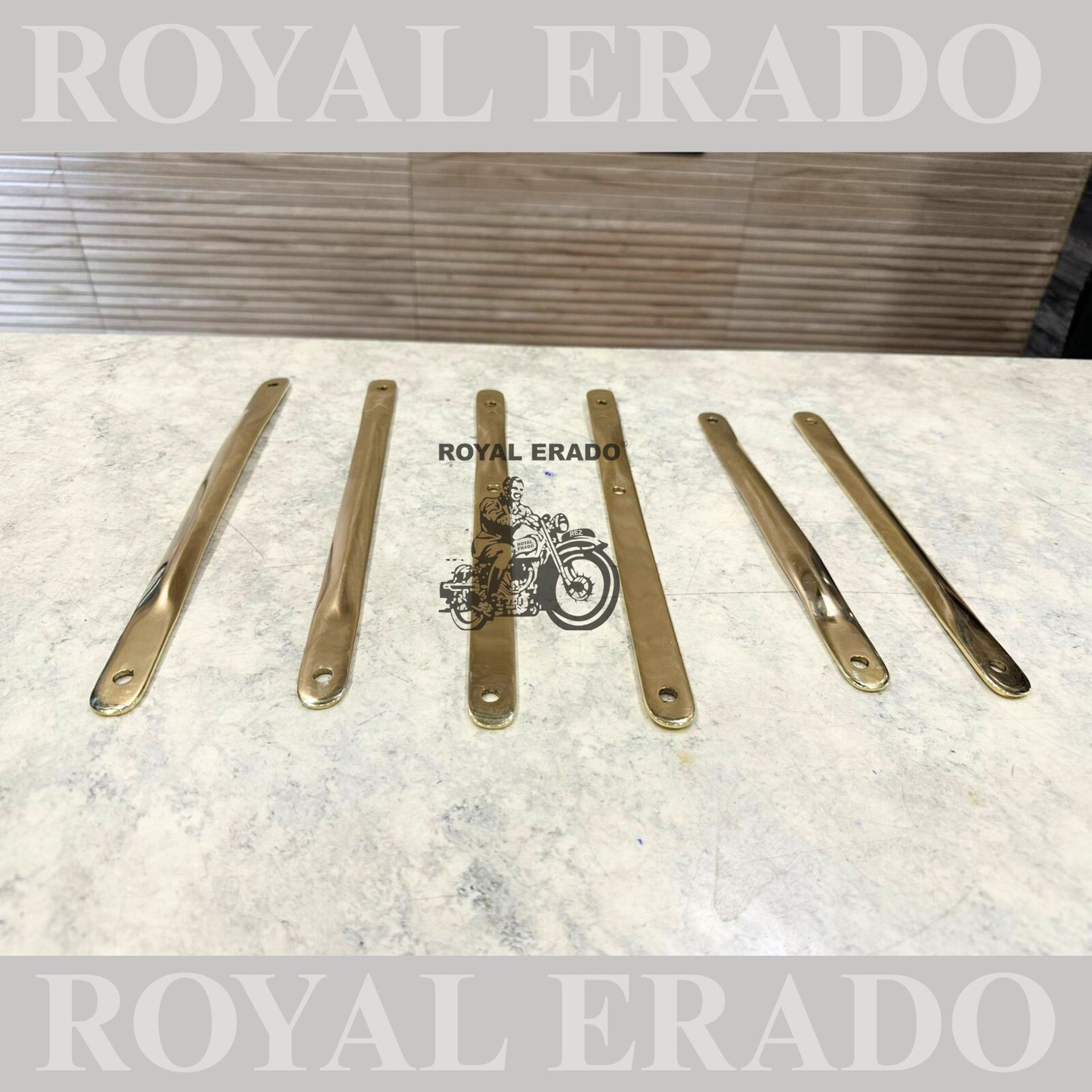 Royal Enfield Classic Electra Standard and vintage g2 old 1962 model front mudguard stays in pure brass