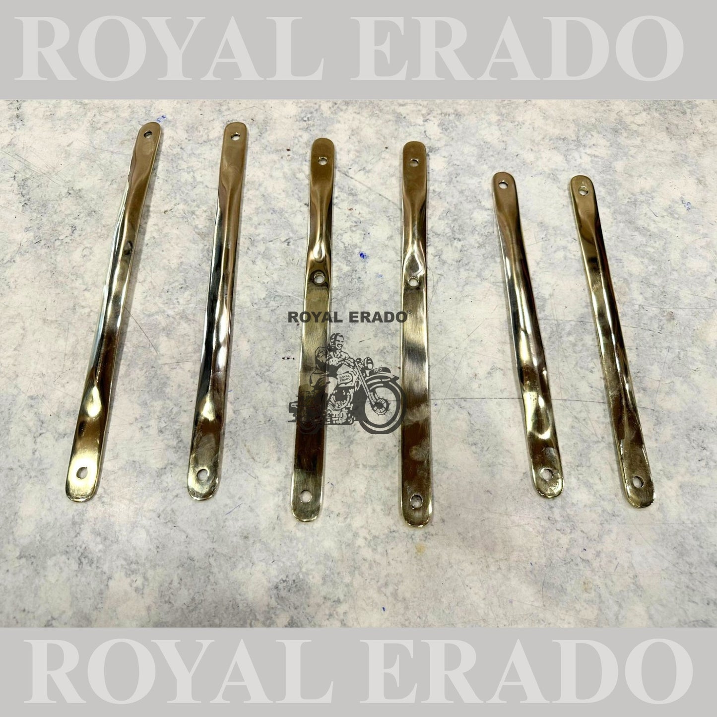 Royal Enfield Classic Electra Standard and vintage g2 old 1962 model front mudguard stays in pure brass