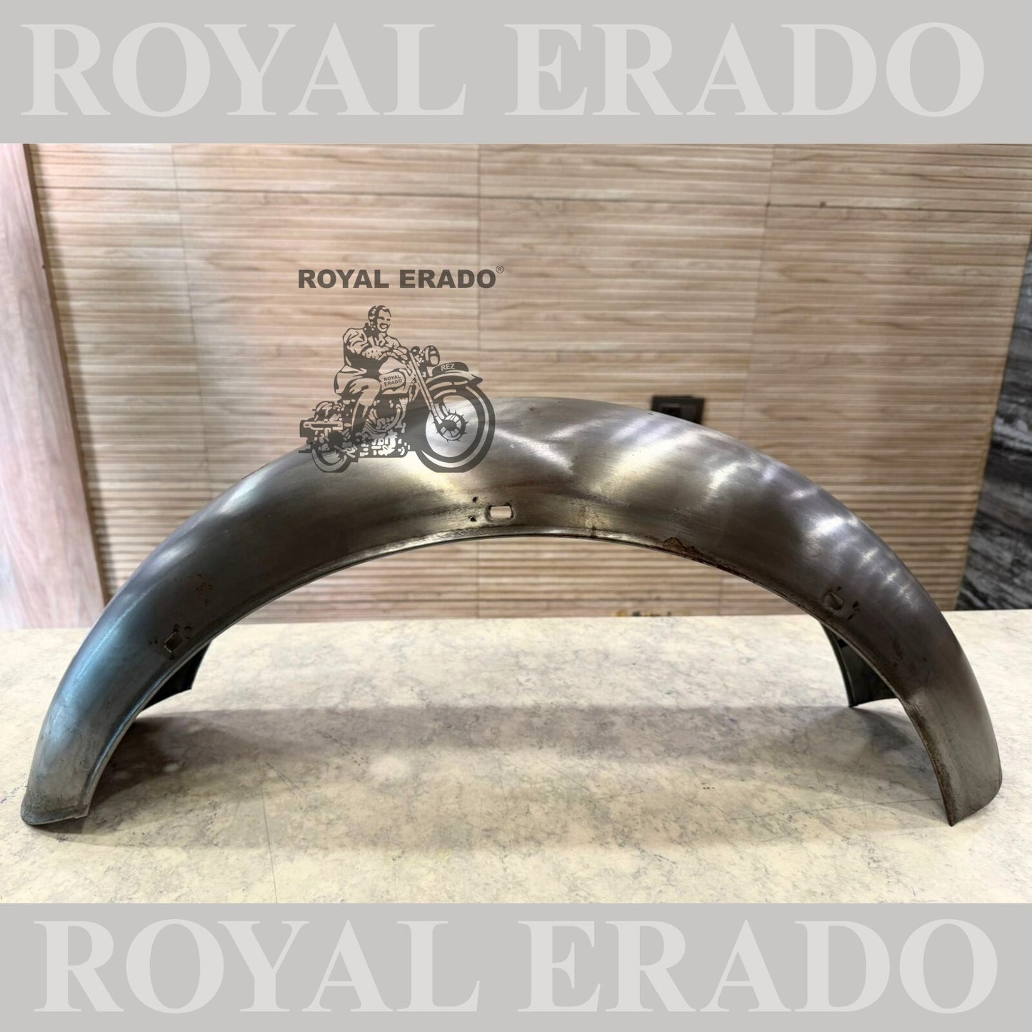 Royal Enfield Classic Rear mudguard for bs-3 bs-4 and bs-6 models without paint raw ( can get painted also in black or any other color )