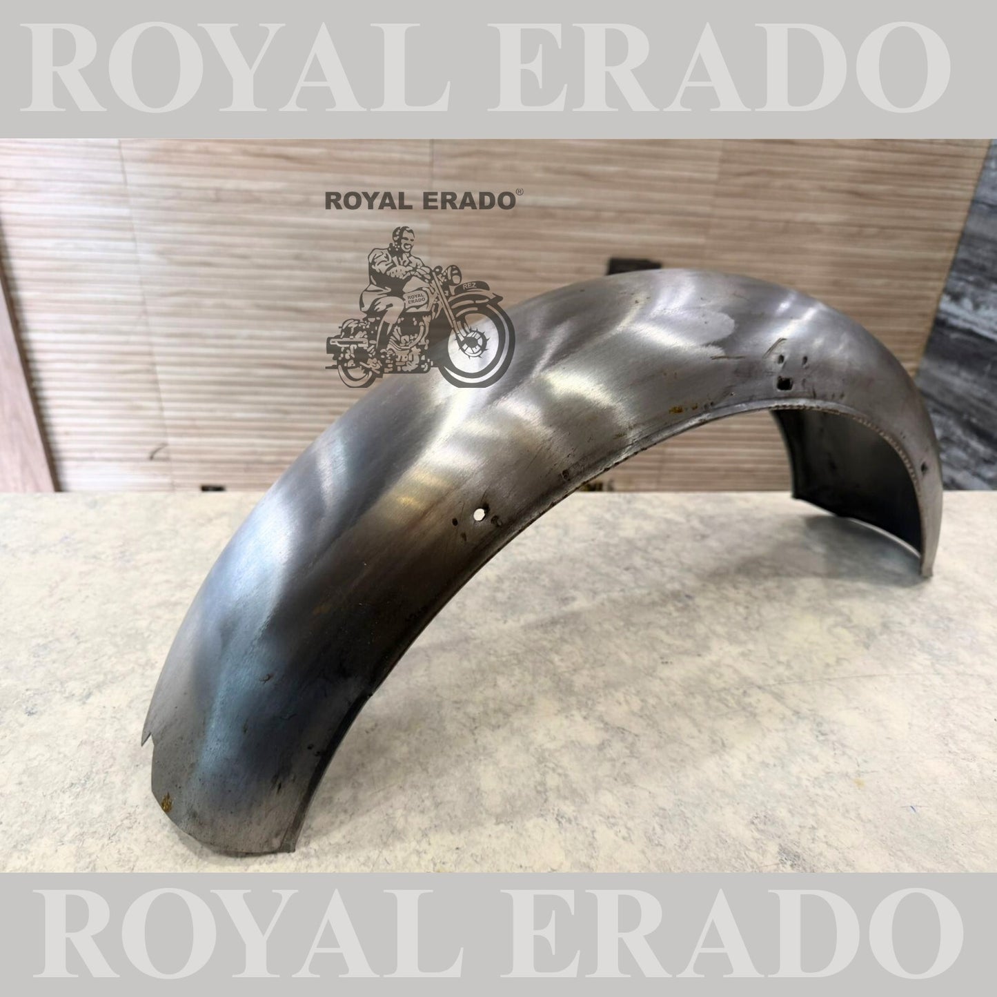Royal Enfield Classic Rear mudguard for bs-3 bs-4 and bs-6 models without paint raw ( can get painted also in black or any other color )