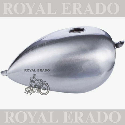 Royal Enfield Classic Electra Standard round oval shape tank for chopper bobber in raw without paint