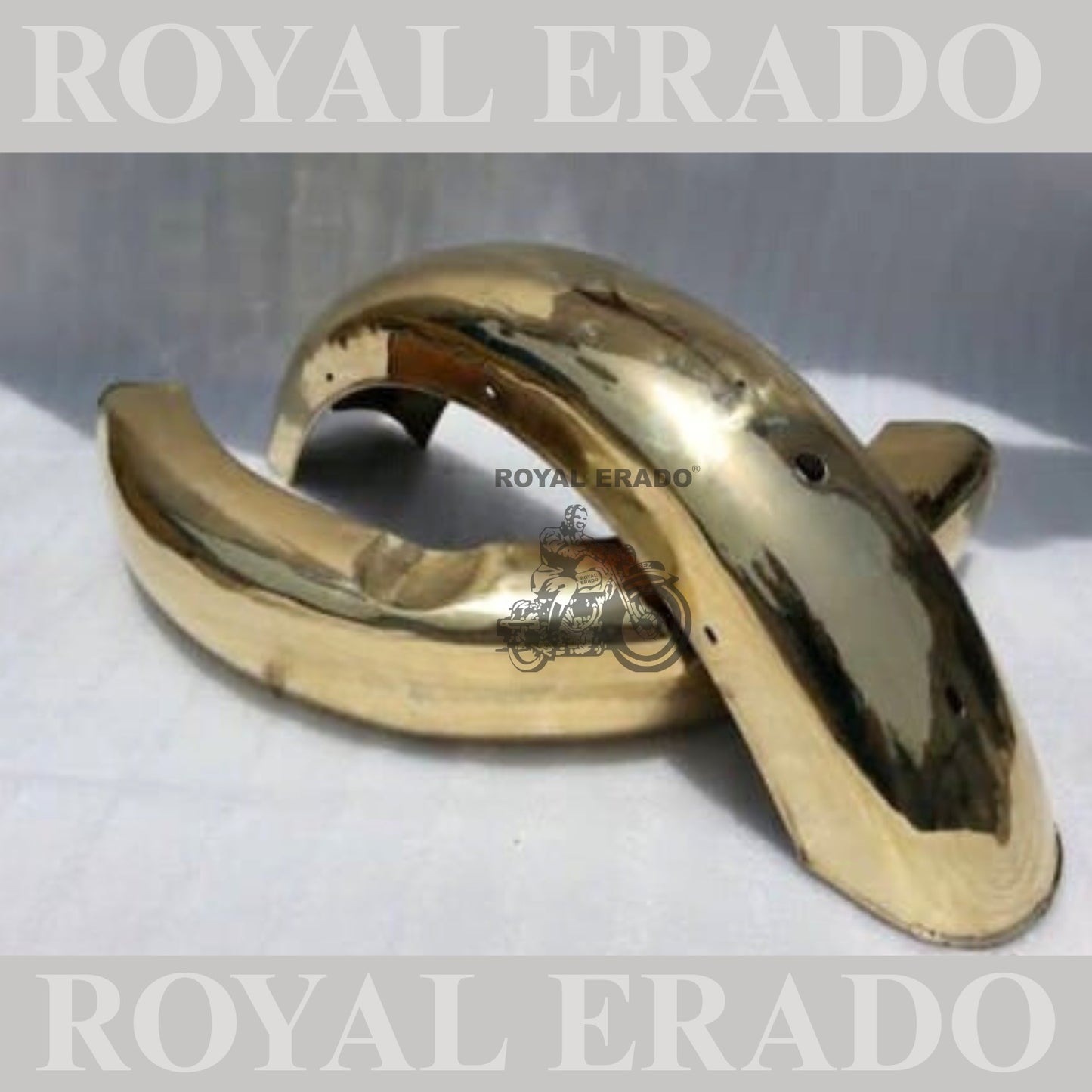 Royal Enfield Classic Electra Standard brass front and rear mudguards