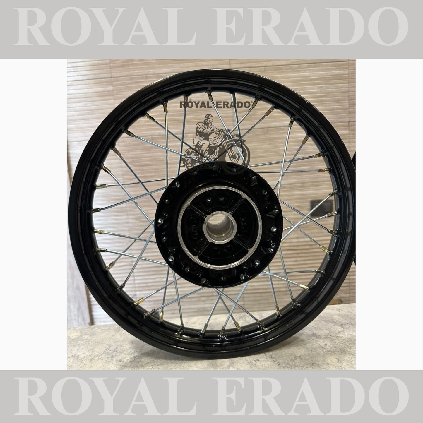 Royal Enfield Interceptor 650 and continental gt 650 spoke wheel in 17”&nbsp; Can be customized to any size.