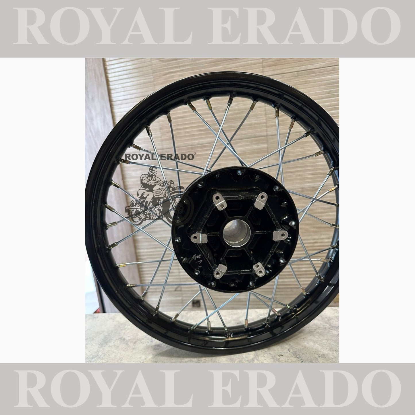 Royal Enfield Interceptor 650 and continental gt 650 spoke wheel in 17”&nbsp; Can be customized to any size.