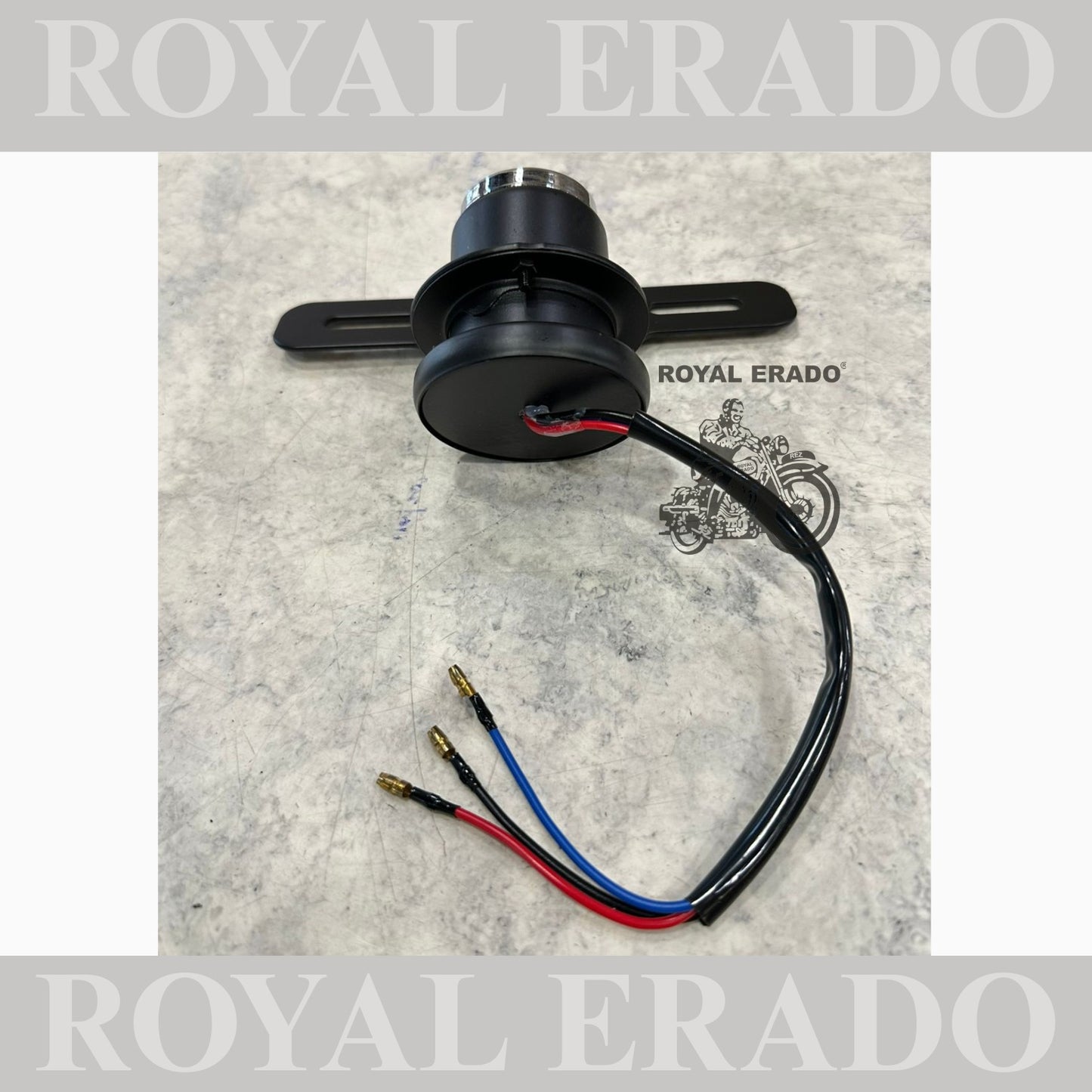 Royal Enfield vintage g2 1962 old model bobber tail light with stand