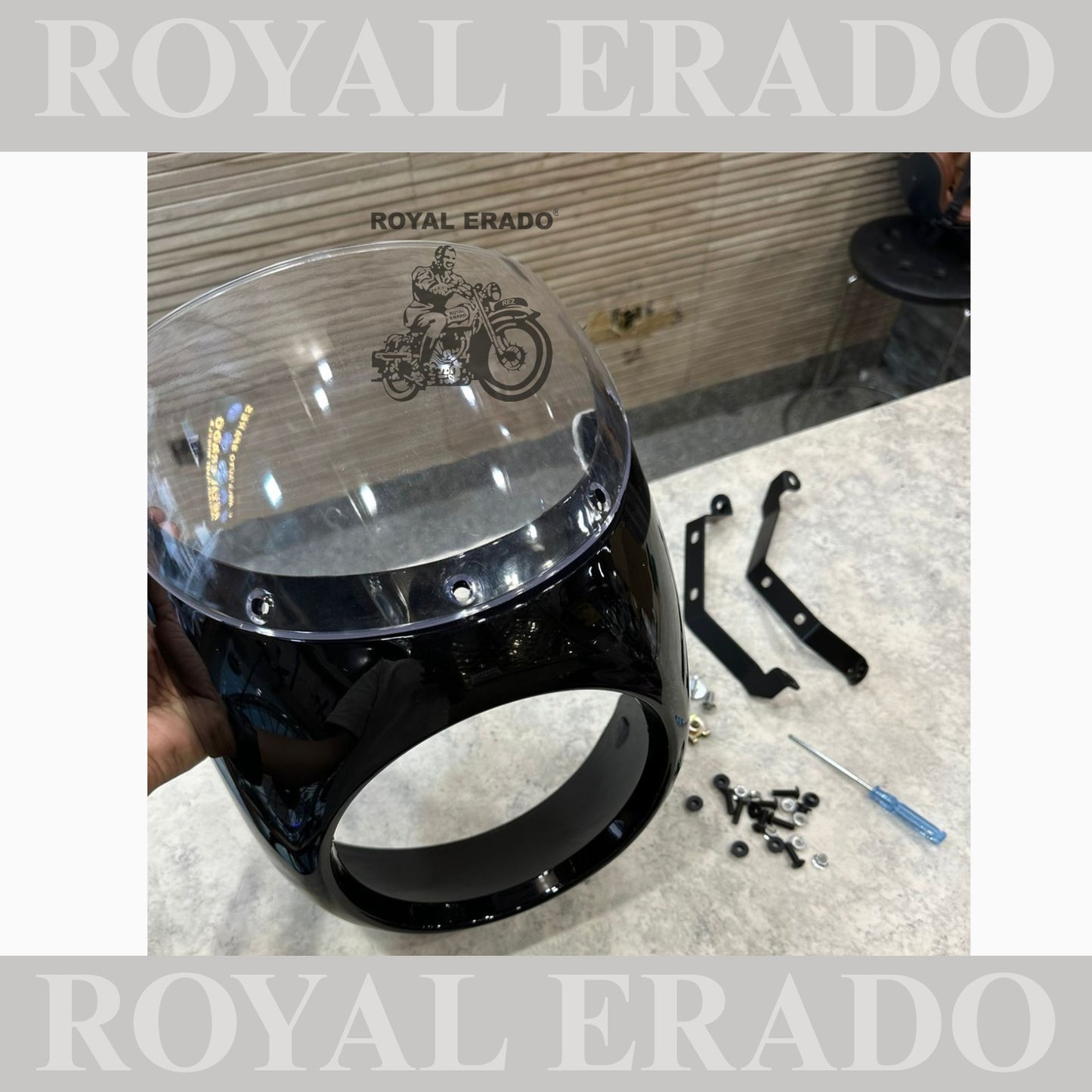 Royal Enfield Hunter meteor gt continental or interceptor 650 windshield windscreen