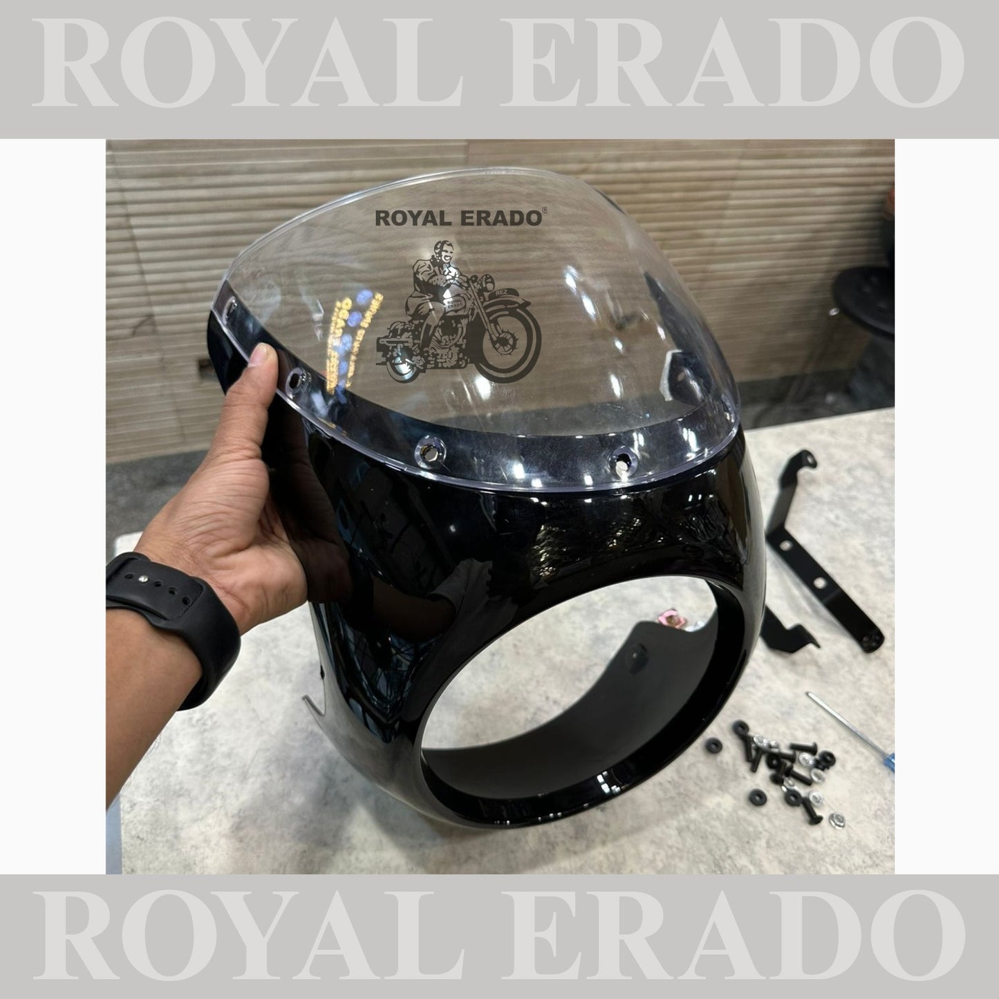 Royal Enfield Hunter meteor gt continental or interceptor 650 windshield windscreen