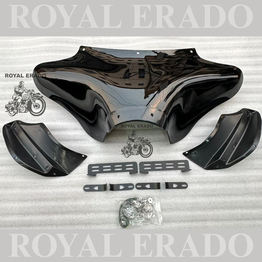 Universal Harley Davidson windshield windscreen for Supper Meteor 650 and Harley fat bob