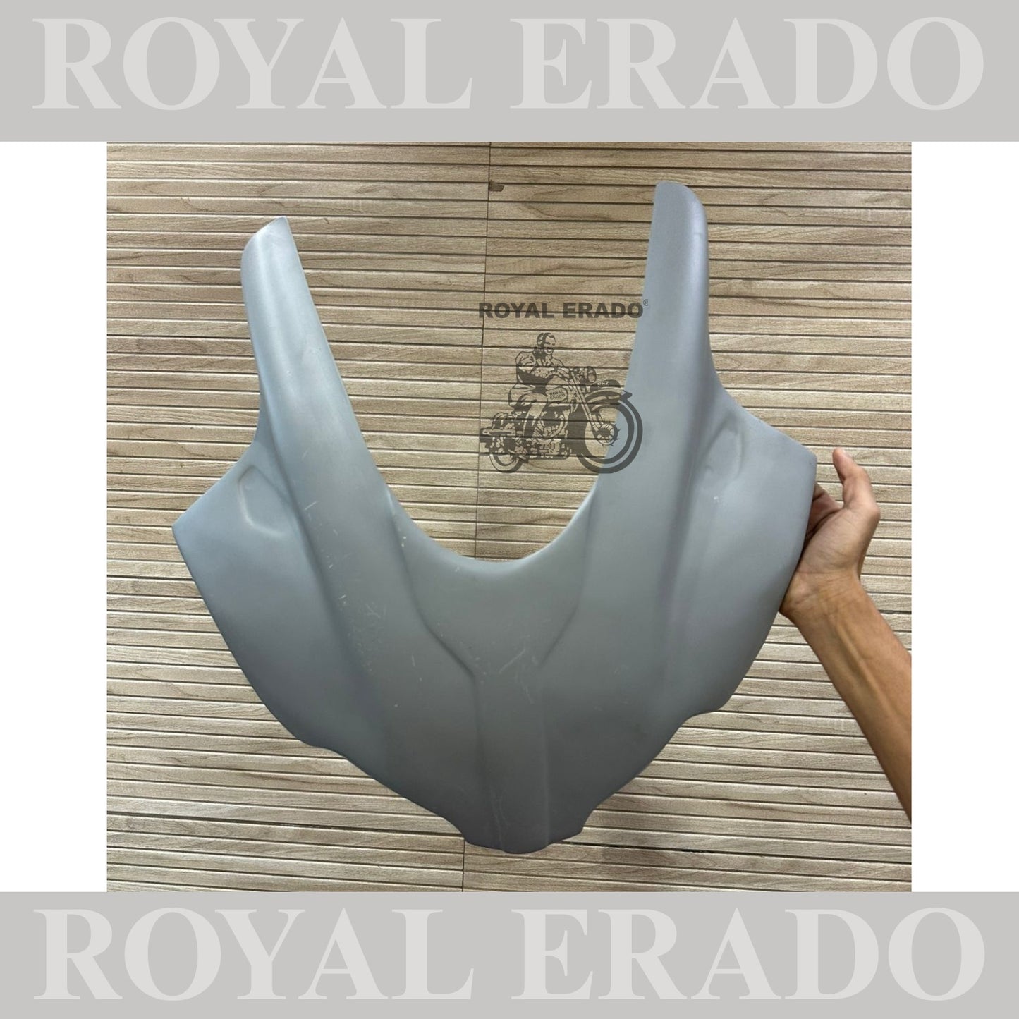 Bajaj RS 200 front mask windshield without paint