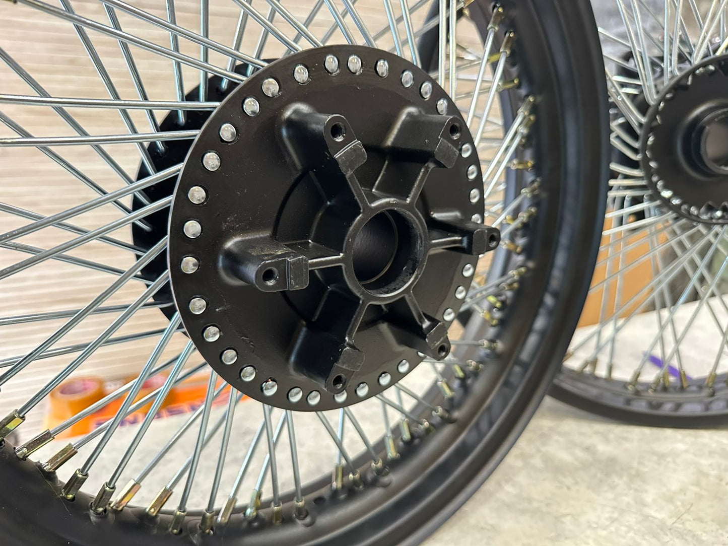 Royal Enfield 80 spoke wheel rim for Classic Electra and Standard with front 19” and rear 15” wheel for broad tyre