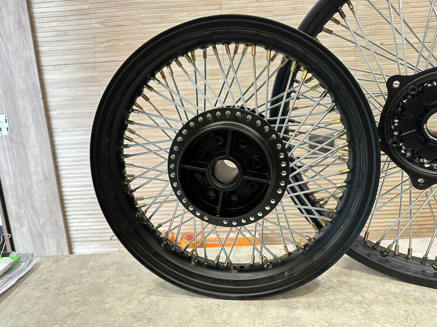 Royal Enfield 80 spoke wheel rim for Classic Electra and Standard with front 19” and rear 15” wheel for broad tyre