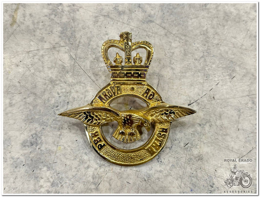 Royal Enfield vintage 1962 g2 old model bullet reborn classic electra battalion standard bullet 350 meteor 350 super meteor 650 interceptor 650 and continental gt   Crown with  eagle monogram in brass