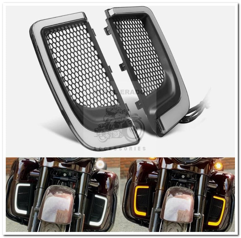 Harley Davidson super meteor 660 sm 650 meteor 350 lower fairing for leg guard with indicator and parking light and speaker slot fit to harley 883 harley street 750 harley fat boy harley rod street glide  Avenger Jawa