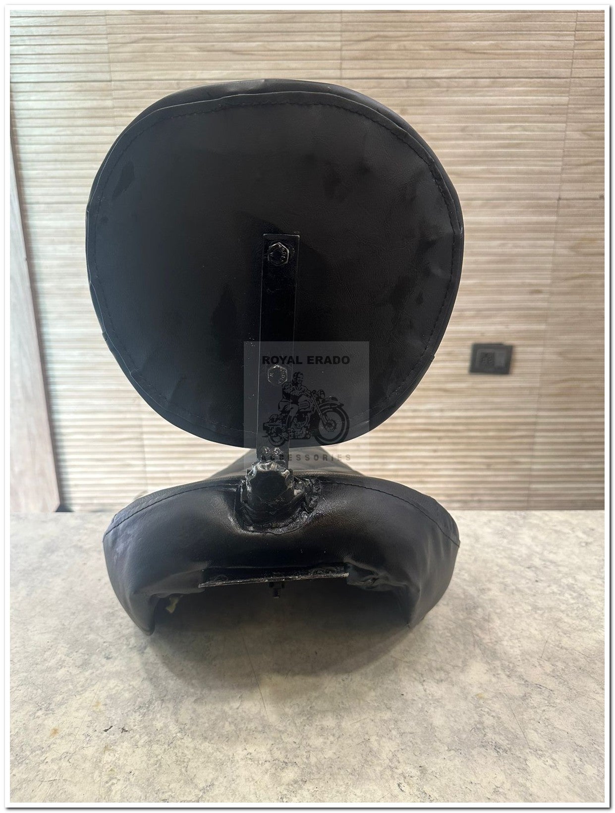 Royal enfield super meteor 650 sm650 comfortable touring front rider seat with backrest